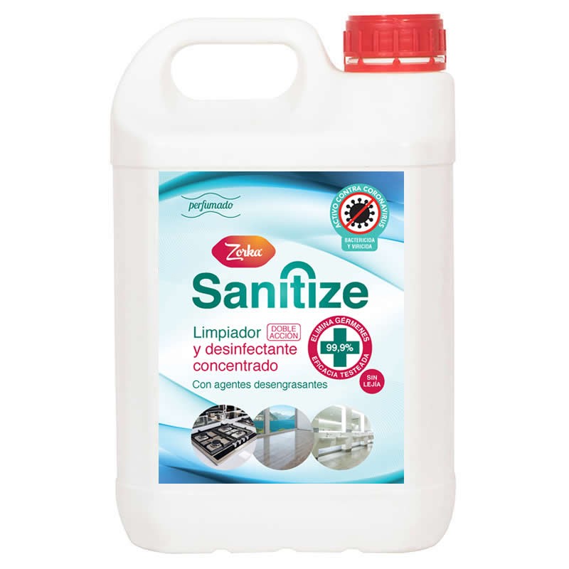Zorka Sanitize Desinfectante Concentrado 5 Lts.