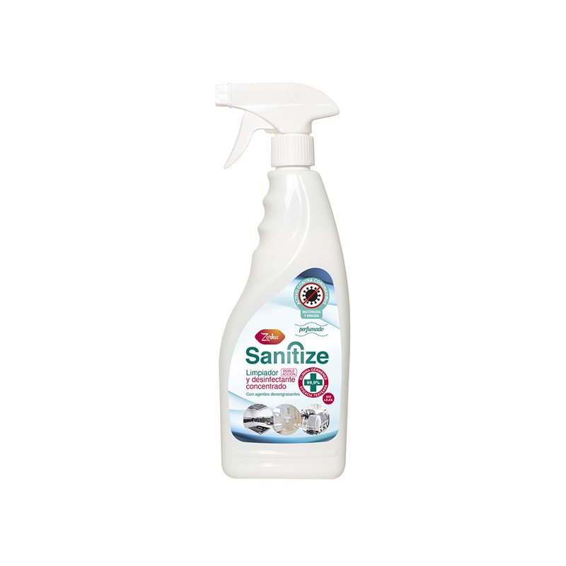 Limpiador Desinfectante Concentrado con Agentes Desengrasantes 750 Ml. (12 Unidades)