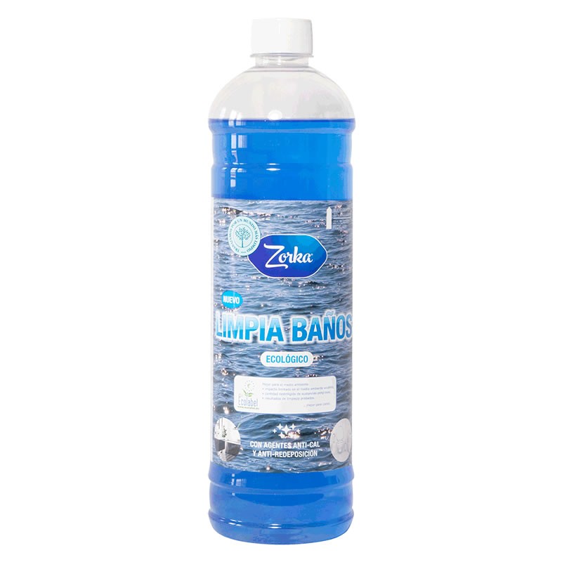 Gel Limpiador Wc Ecológico Zorka 1 Lts. (Caja 12 Unidades)