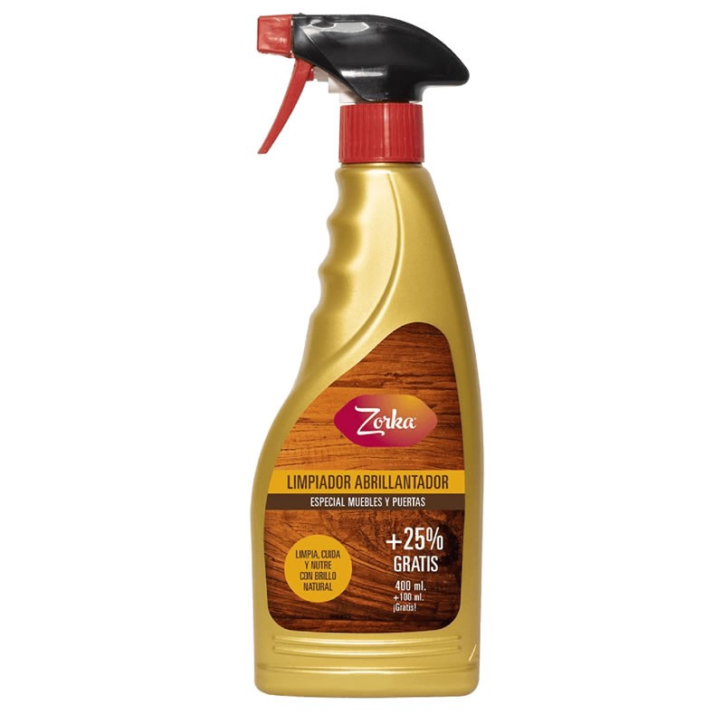 Limpiador Abrillantador Muebles Zorka 400 Ml. (Caja 12 Unidades)