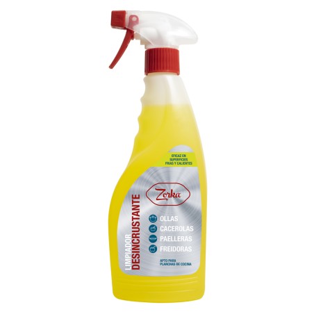 Limpiador Desincrustante Ollas, Cacerolas, Freidoras 750Ml. (Caja 9 Unidades)